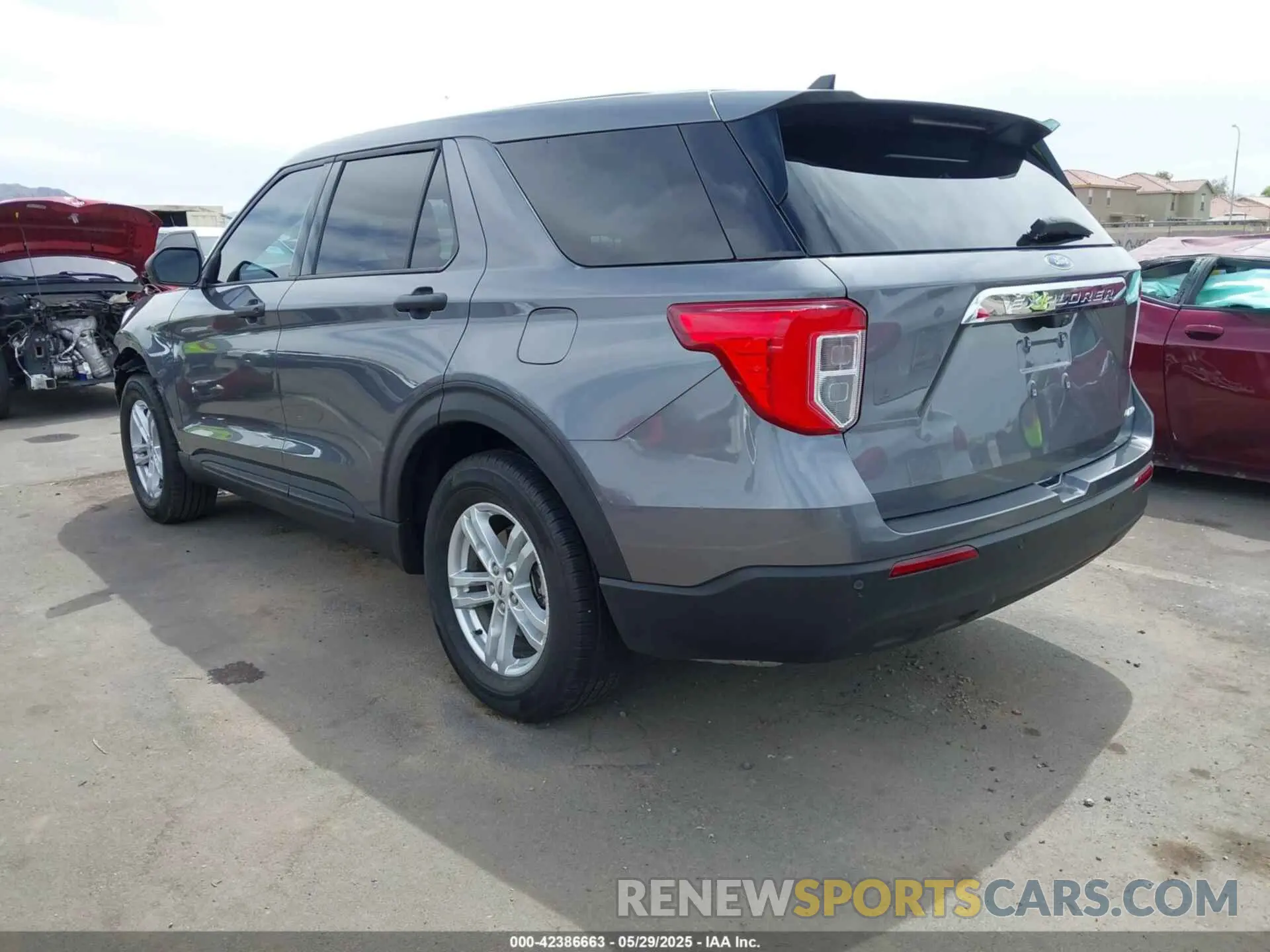 3 fotografías del automóvil dañado 1FMSK8BHXNGC20082 FORD EXPLORER 2022