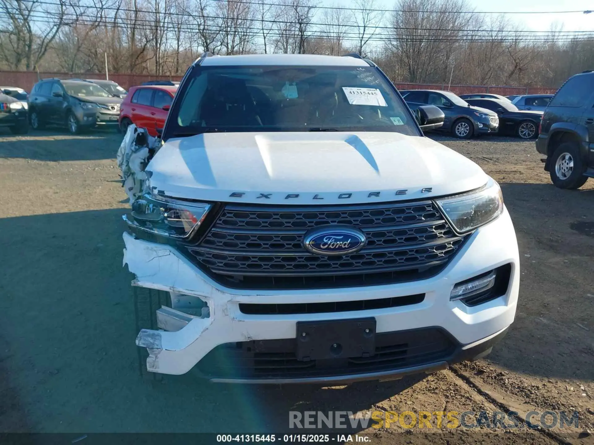 12 fotografías del automóvil dañado 1FMSK8DH0NGA45340 FORD EXPLORER 2022