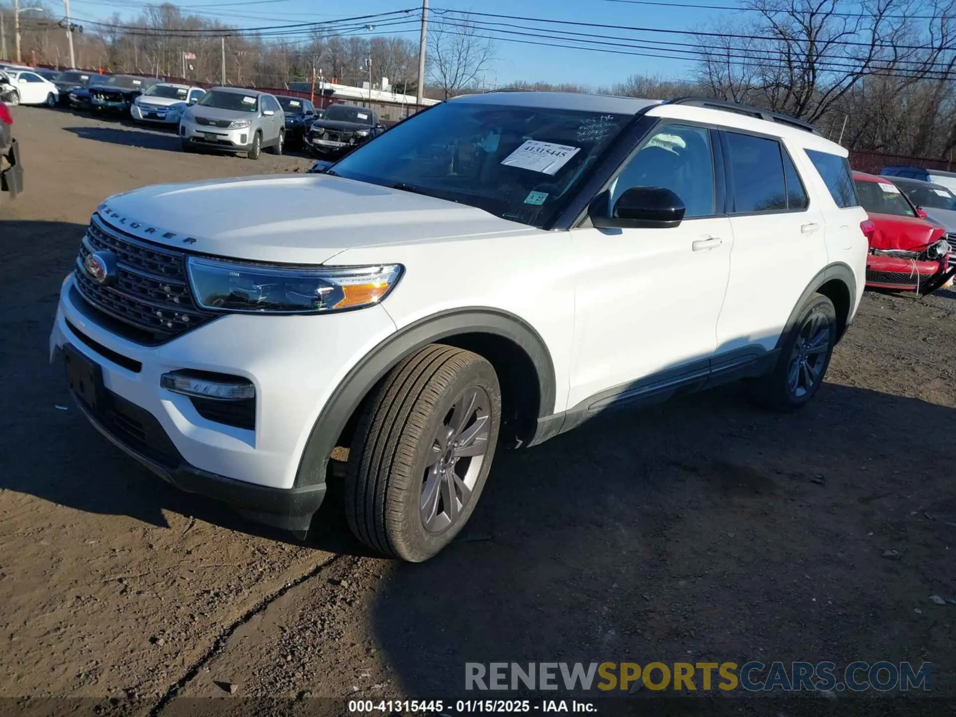 2 fotografías del automóvil dañado 1FMSK8DH0NGA45340 FORD EXPLORER 2022