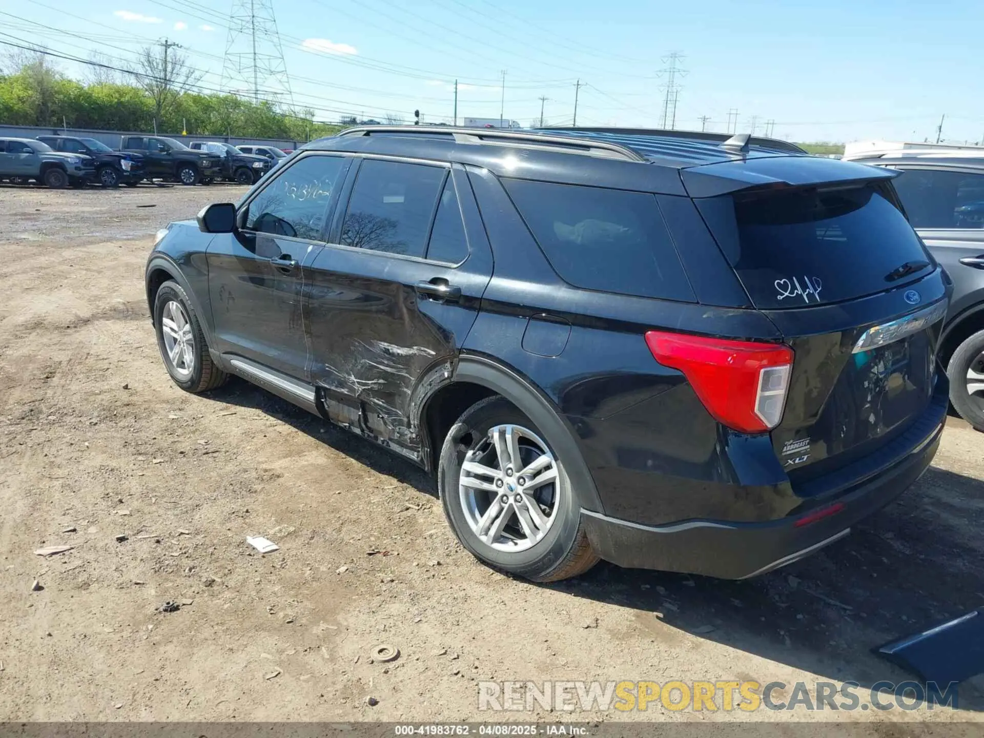 3 fotografías del automóvil dañado 1FMSK8DH0NGA96191 FORD EXPLORER 2022
