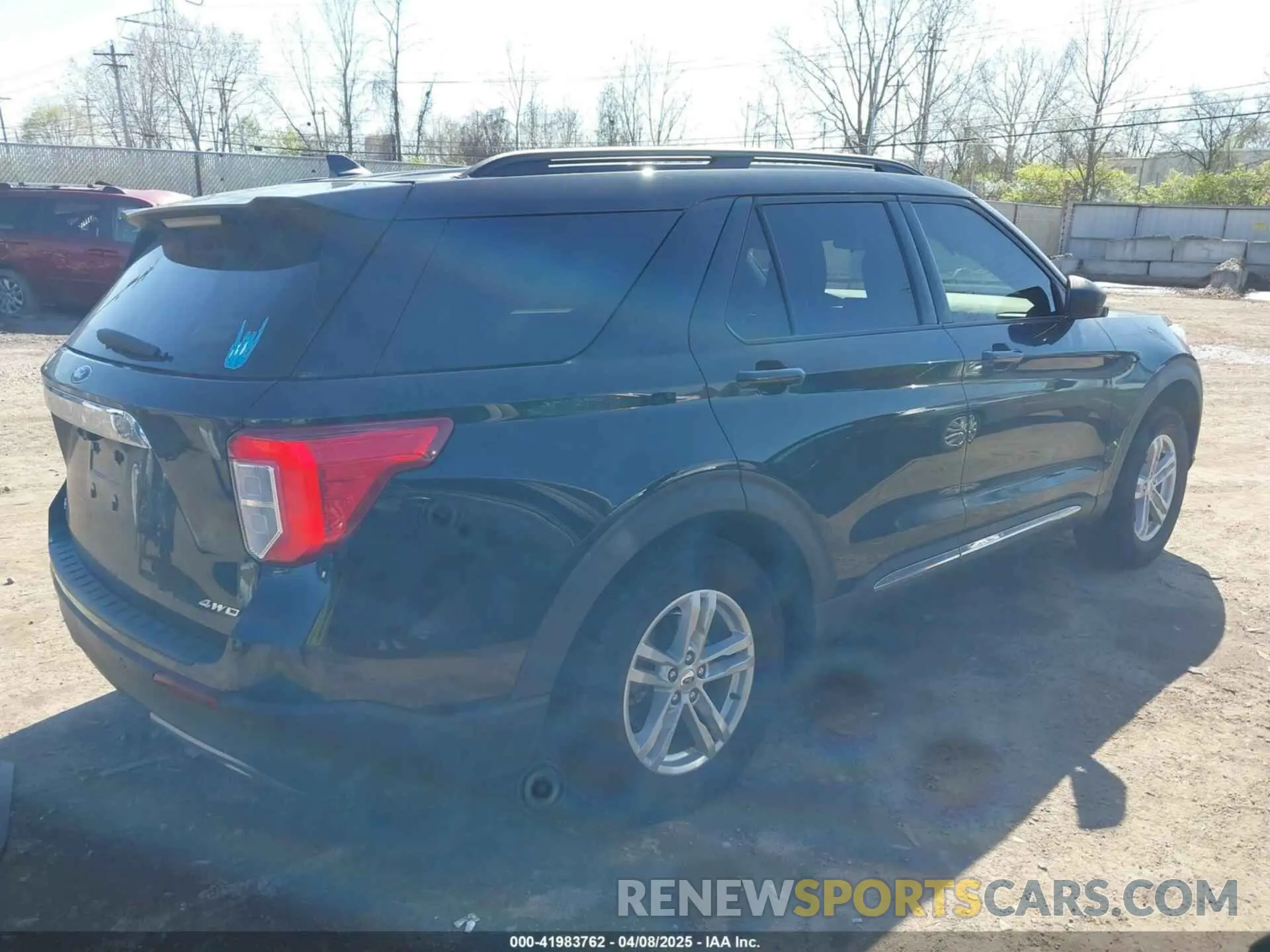 4 fotografías del automóvil dañado 1FMSK8DH0NGA96191 FORD EXPLORER 2022