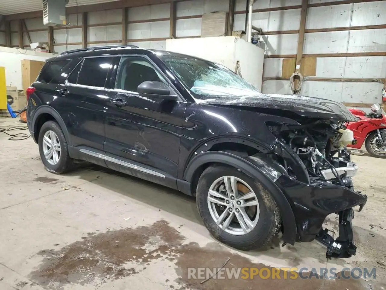 4 fotografías del automóvil dañado 1FMSK8DH0NGB09912 FORD EXPLORER 2022
