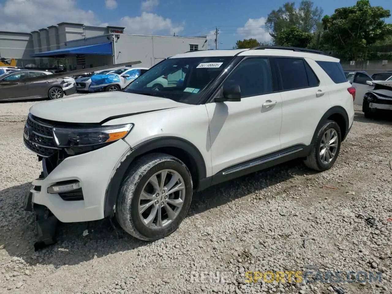 1 fotografías del automóvil dañado 1FMSK8DH0NGB18321 FORD EXPLORER 2022