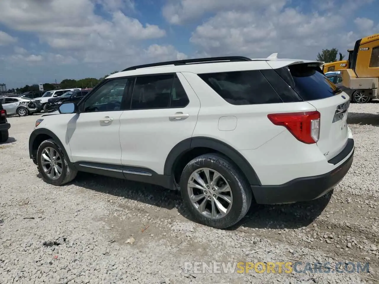 2 fotografías del automóvil dañado 1FMSK8DH0NGB18321 FORD EXPLORER 2022