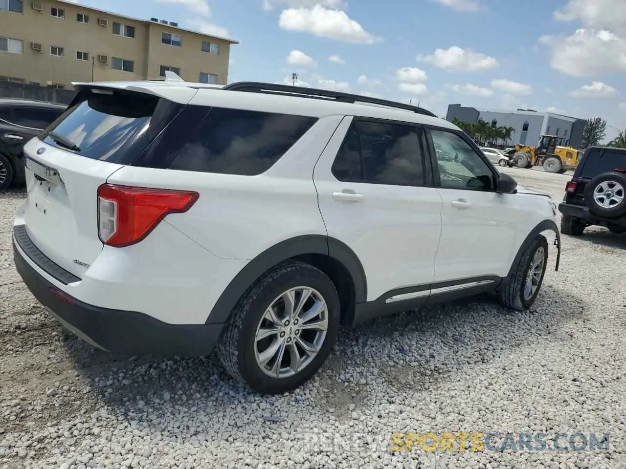 3 fotografías del automóvil dañado 1FMSK8DH0NGB18321 FORD EXPLORER 2022