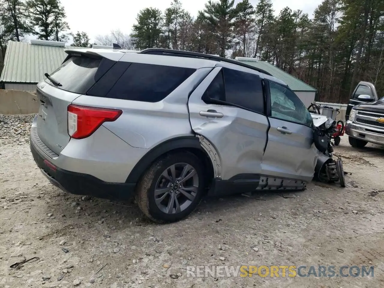 3 fotografías del automóvil dañado 1FMSK8DH0NGB24006 FORD EXPLORER 2022