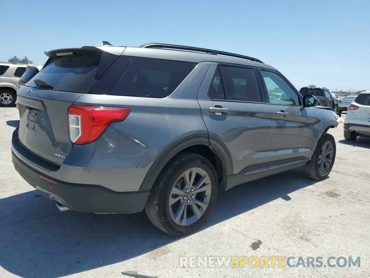 3 fotografías del automóvil dañado 1FMSK8DH1NGB36469 FORD EXPLORER 2022