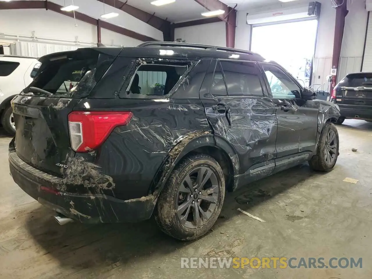 3 fotografías del automóvil dañado 1FMSK8DH2NGB52969 FORD EXPLORER 2022