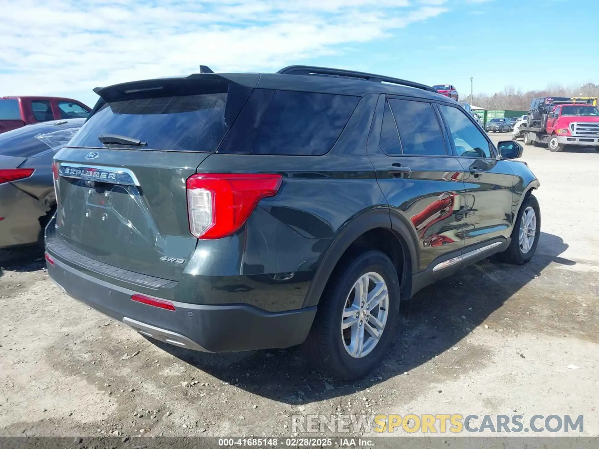 4 fotografías del automóvil dañado 1FMSK8DH2NGC50318 FORD EXPLORER 2022