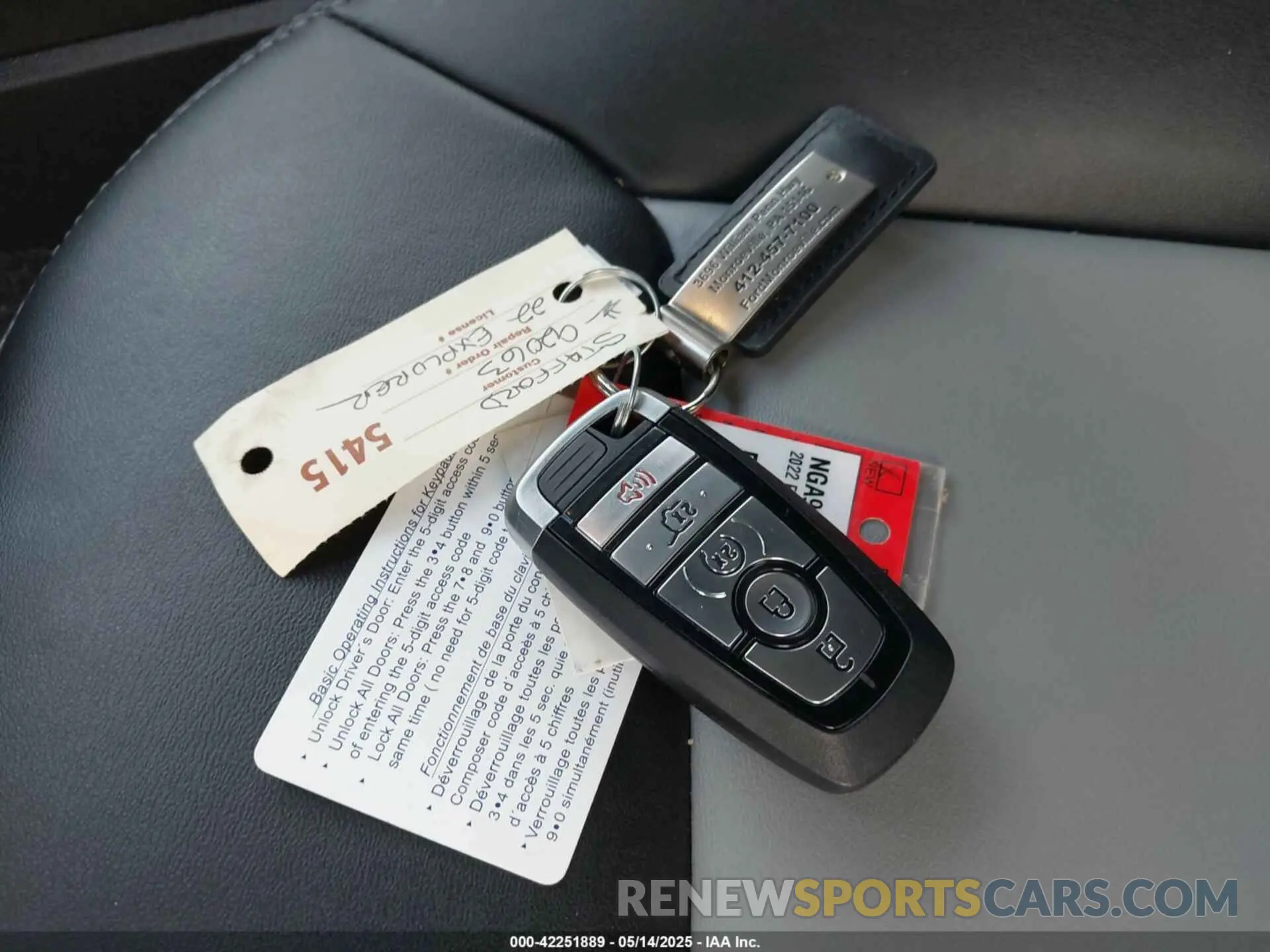 11 fotografías del automóvil dañado 1FMSK8DH3NGA98100 FORD EXPLORER 2022
