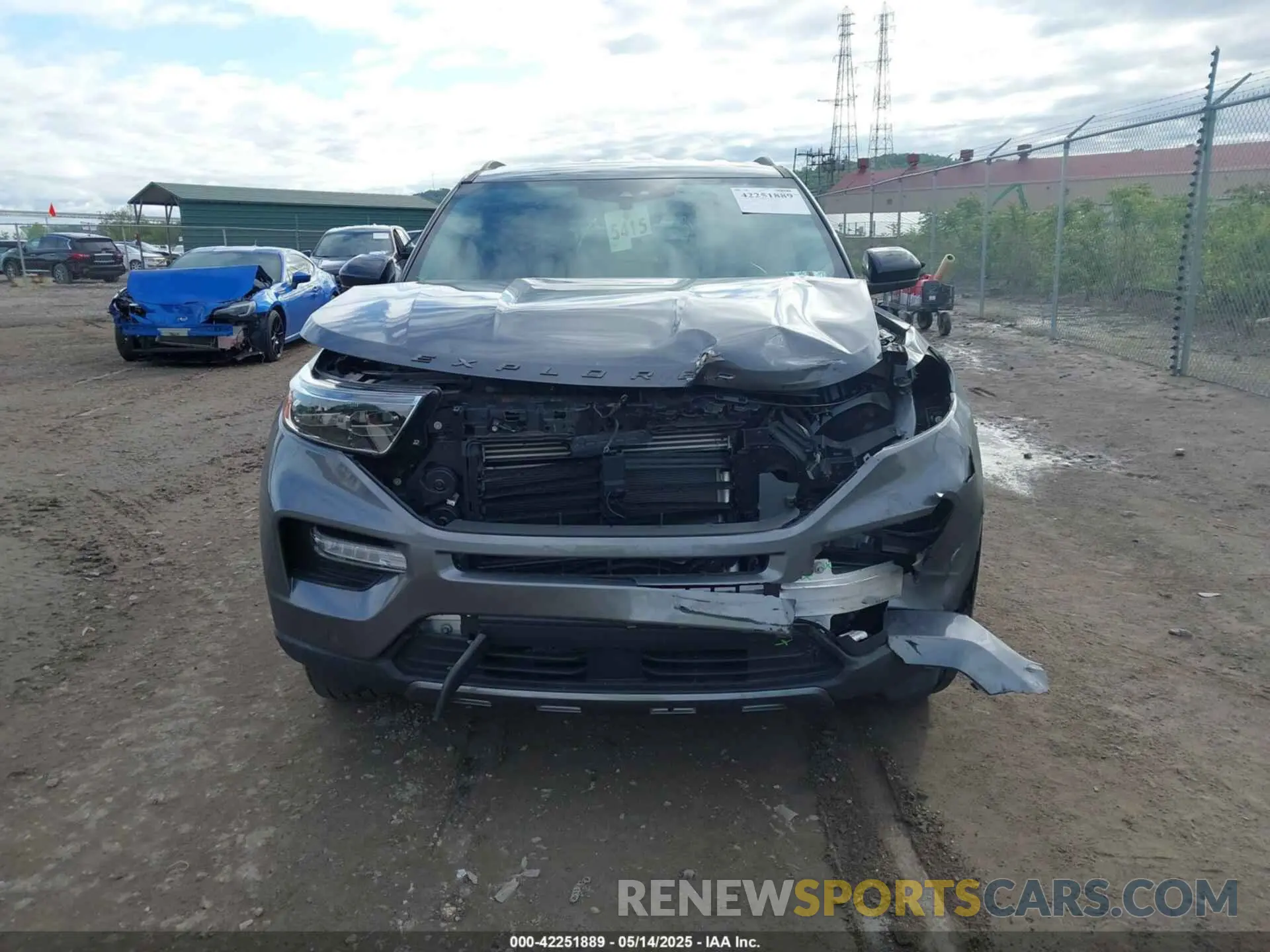 12 fotografías del automóvil dañado 1FMSK8DH3NGA98100 FORD EXPLORER 2022