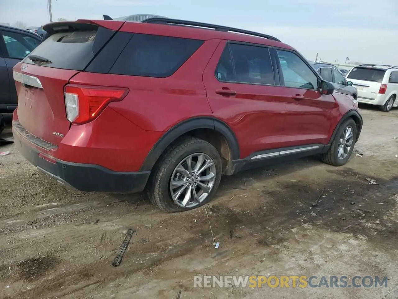 3 fotografías del automóvil dañado 1FMSK8DH3NGB99802 FORD EXPLORER 2022