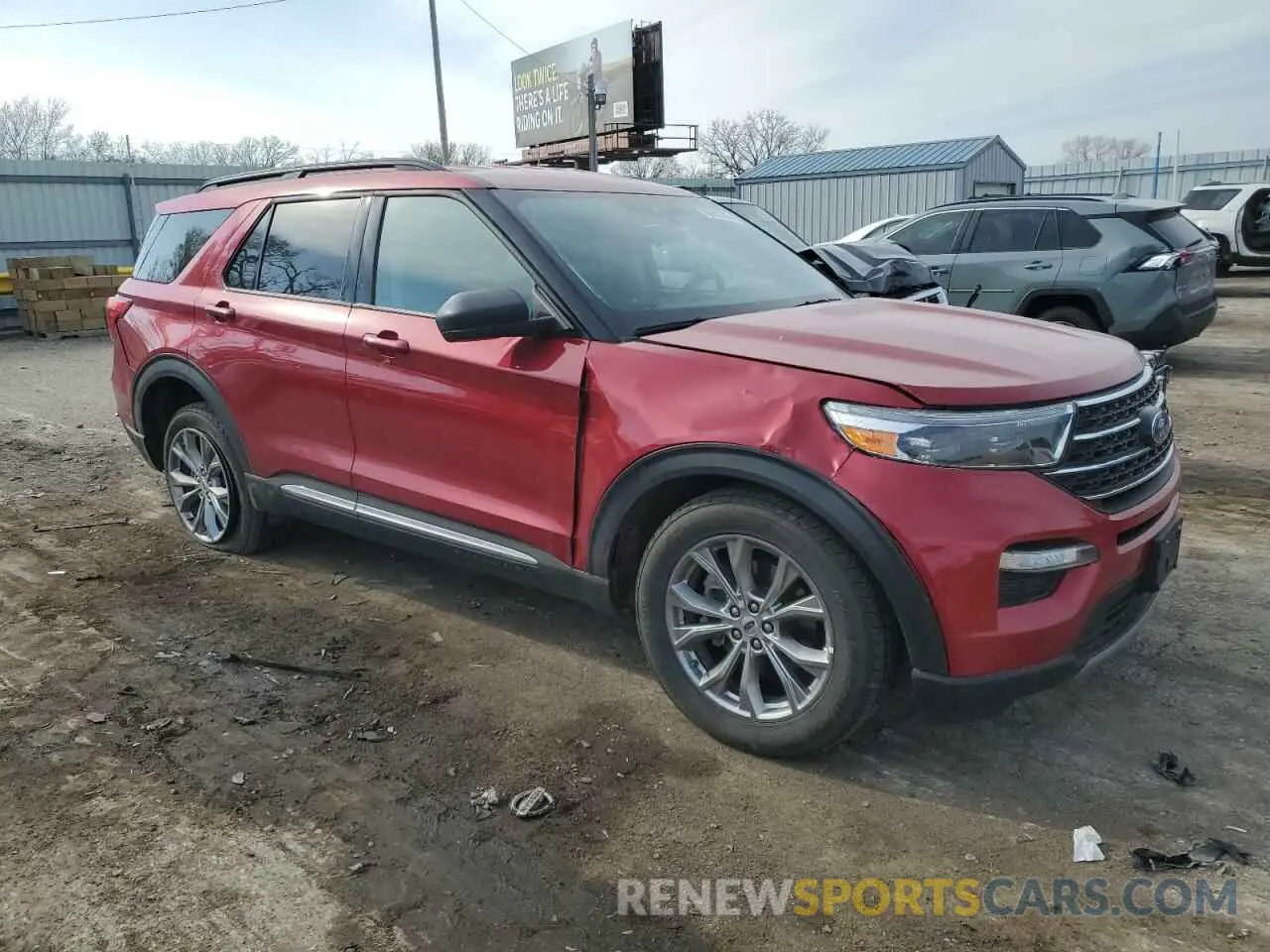 4 fotografías del automóvil dañado 1FMSK8DH3NGB99802 FORD EXPLORER 2022