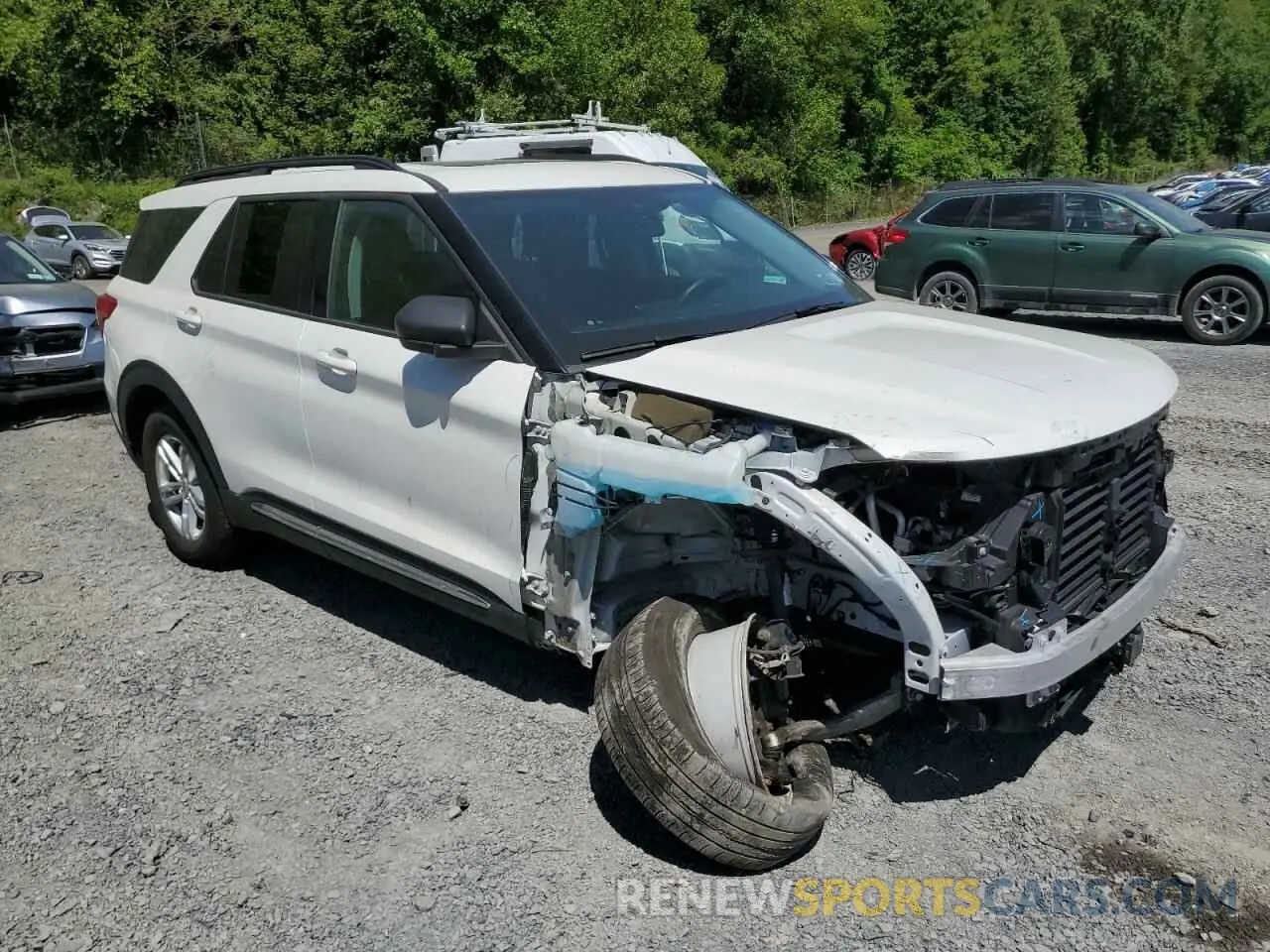 4 fotografías del automóvil dañado 1FMSK8DH4NGA16150 FORD EXPLORER 2022