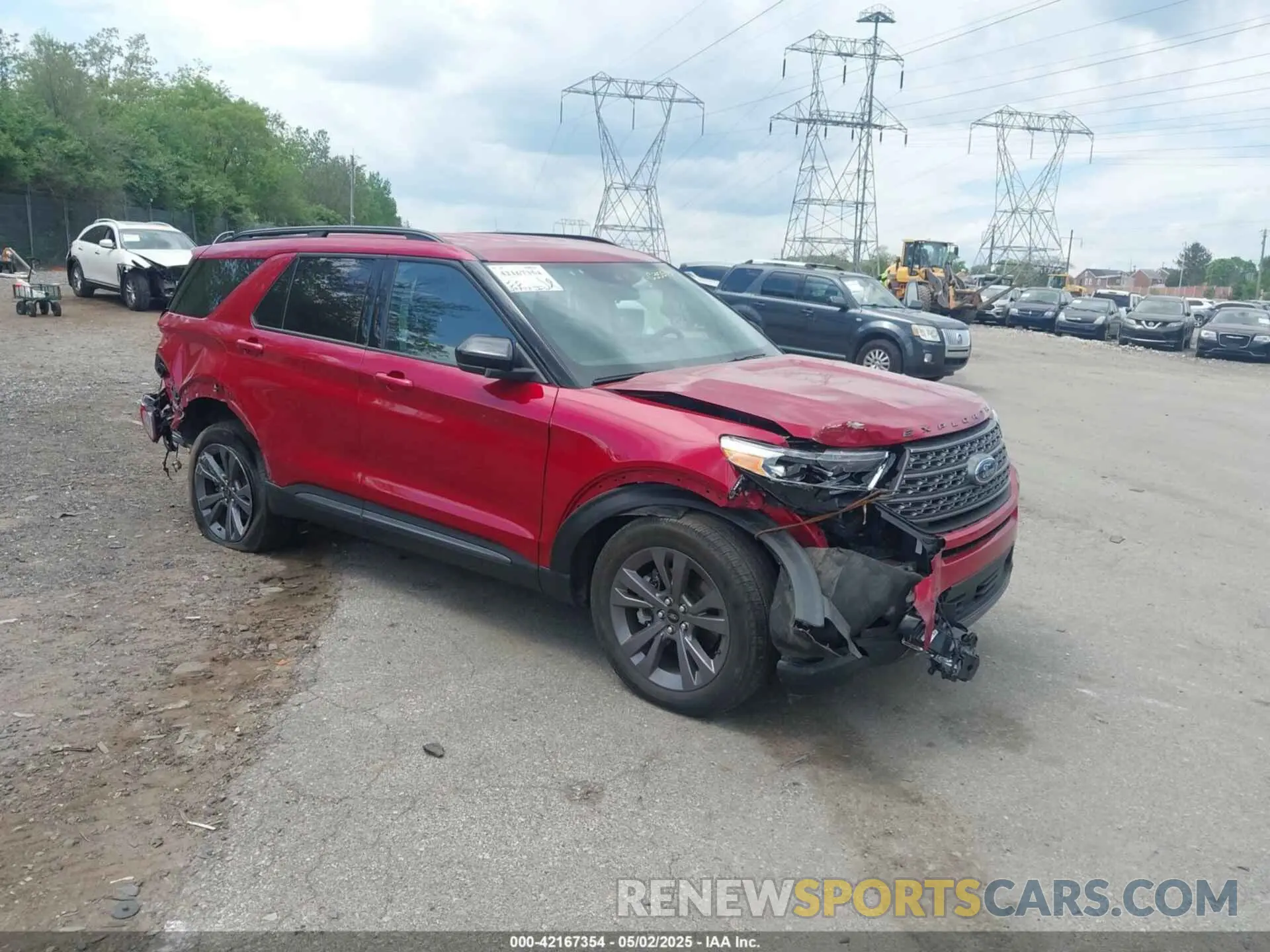 1 fotografías del automóvil dañado 1FMSK8DH4NGC35593 FORD EXPLORER 2022