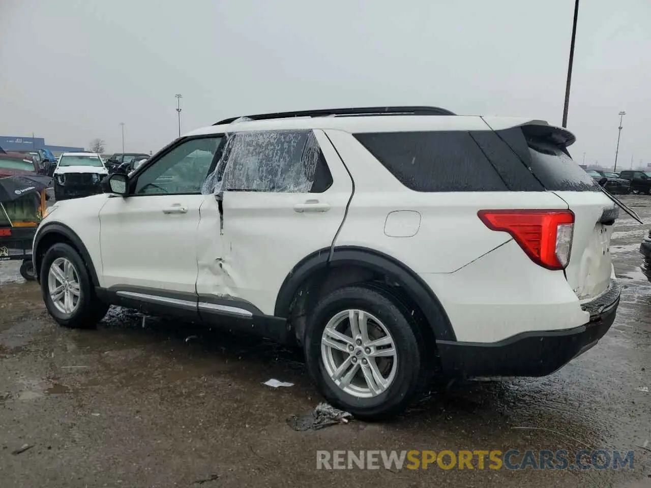 2 fotografías del automóvil dañado 1FMSK8DH5NGA93917 FORD EXPLORER 2022