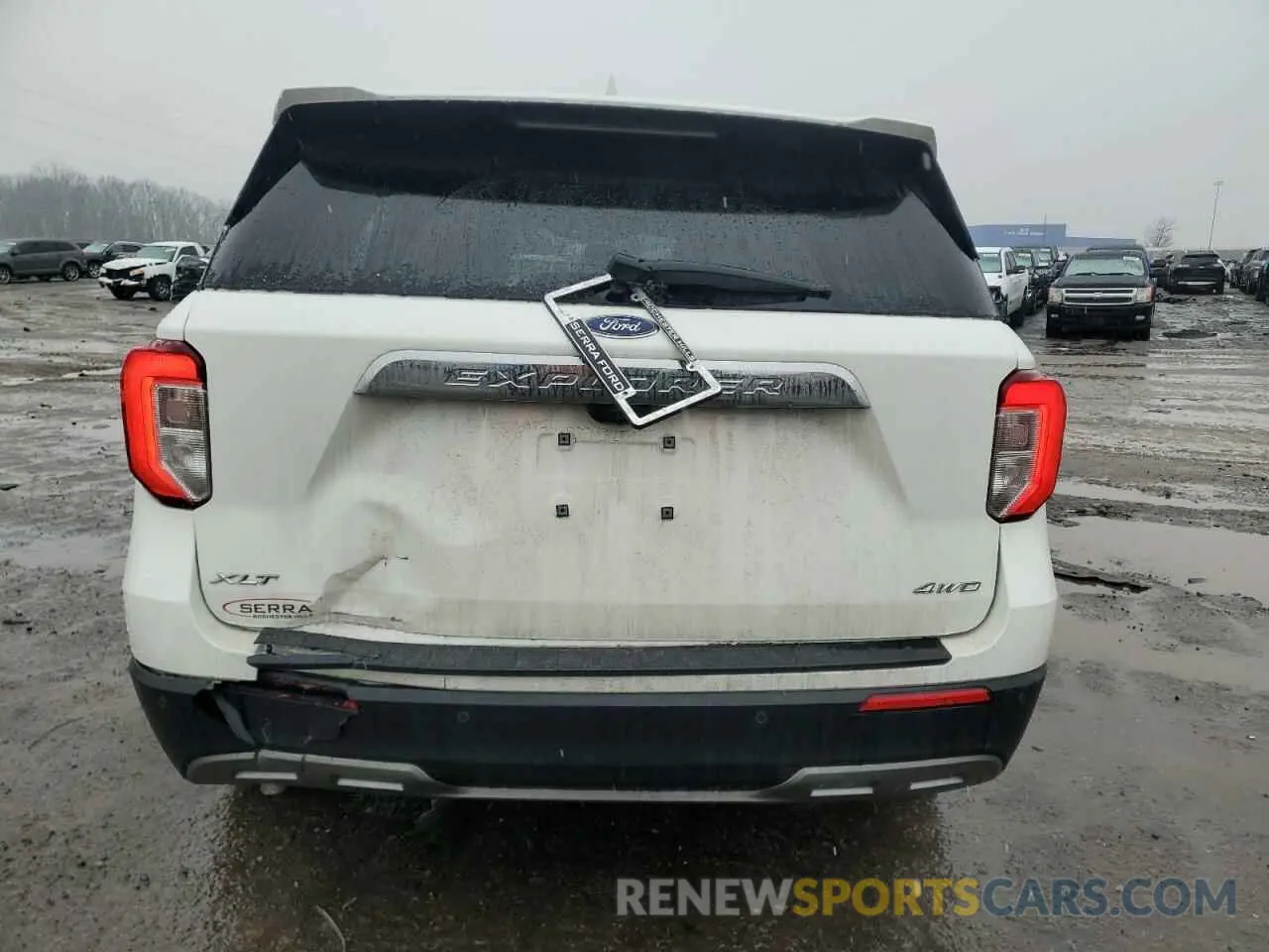 6 fotografías del automóvil dañado 1FMSK8DH5NGA93917 FORD EXPLORER 2022