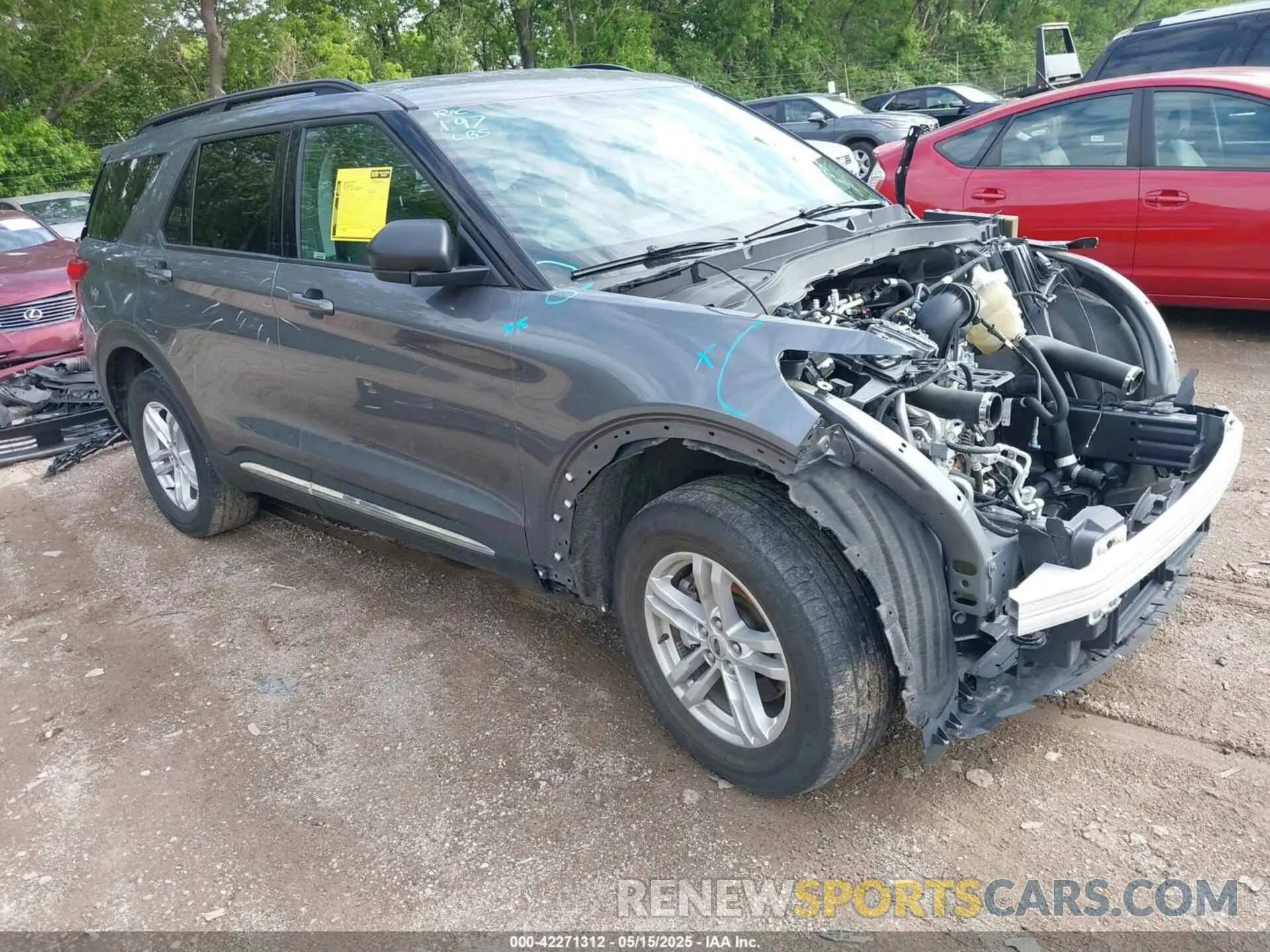 1 fotografías del automóvil dañado 1FMSK8DH6NGA69352 FORD EXPLORER 2022