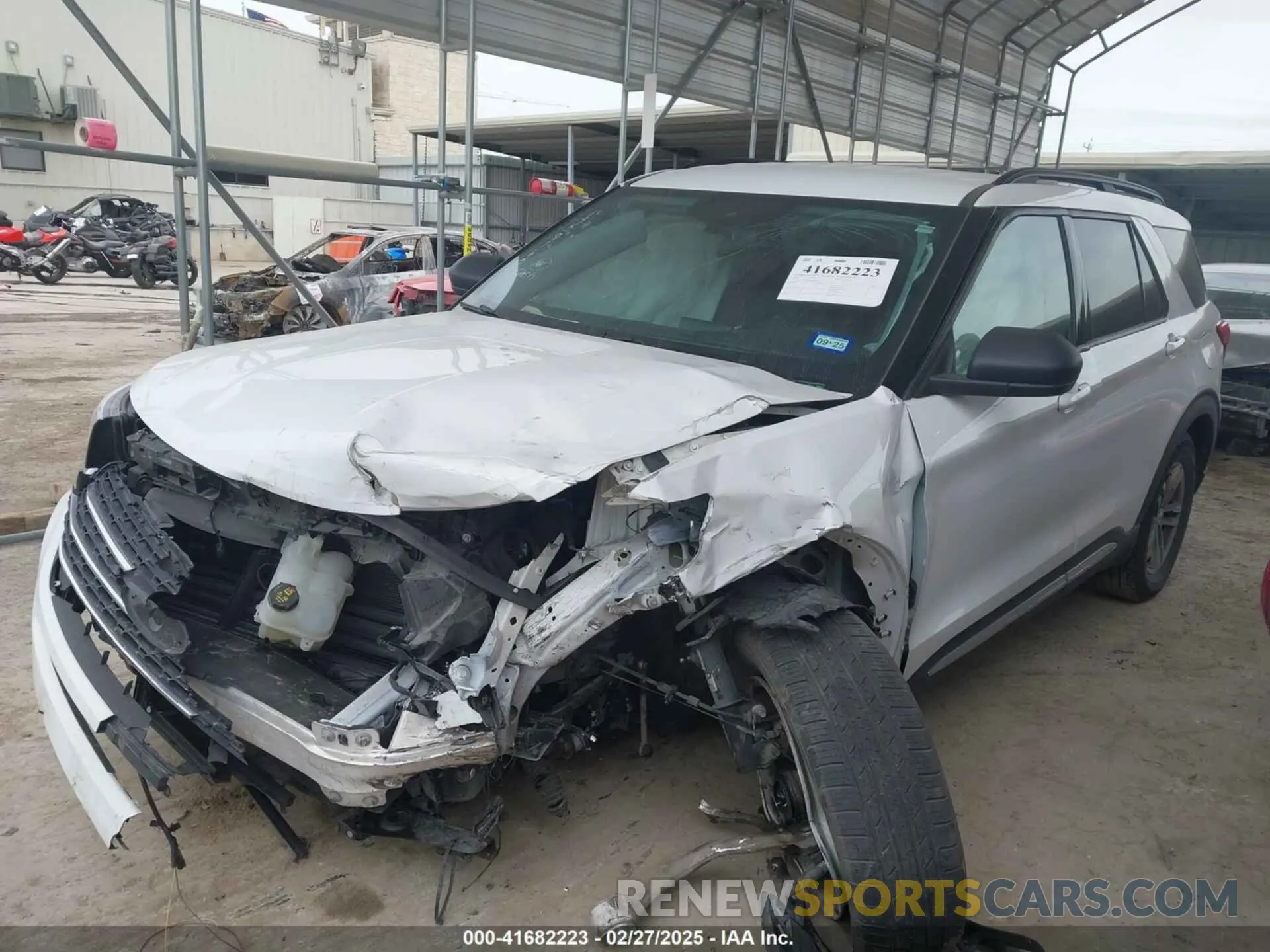 2 fotografías del automóvil dañado 1FMSK8DH6NGB05251 FORD EXPLORER 2022