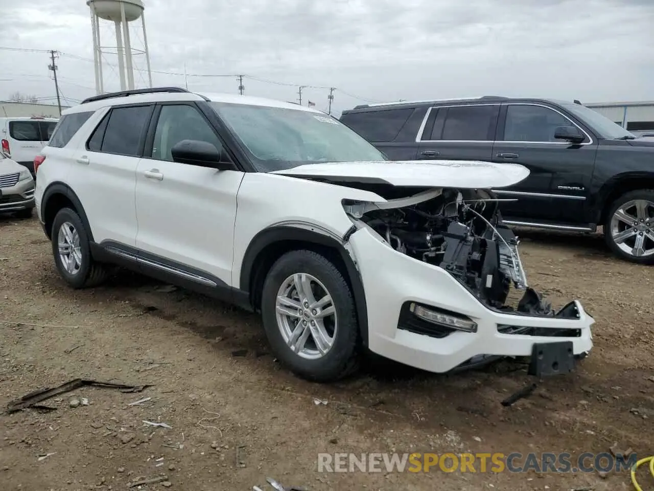 4 fotografías del automóvil dañado 1FMSK8DH6NGB28836 FORD EXPLORER 2022