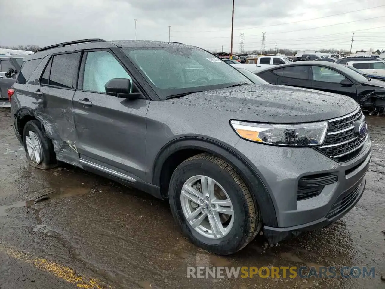 4 fotografías del automóvil dañado 1FMSK8DH6NGB92620 FORD EXPLORER 2022