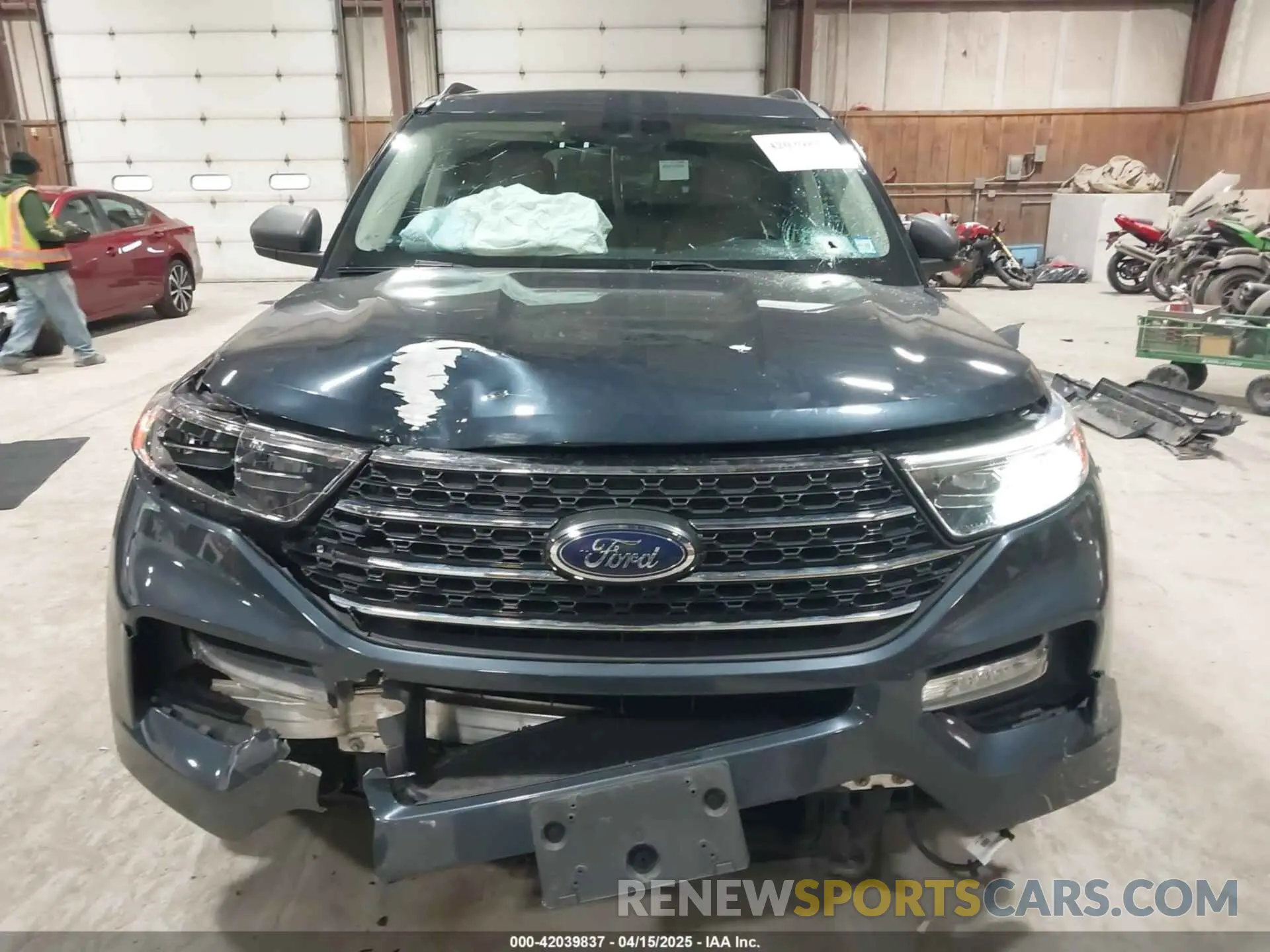 12 fotografías del automóvil dañado 1FMSK8DH7NGA10827 FORD EXPLORER 2022