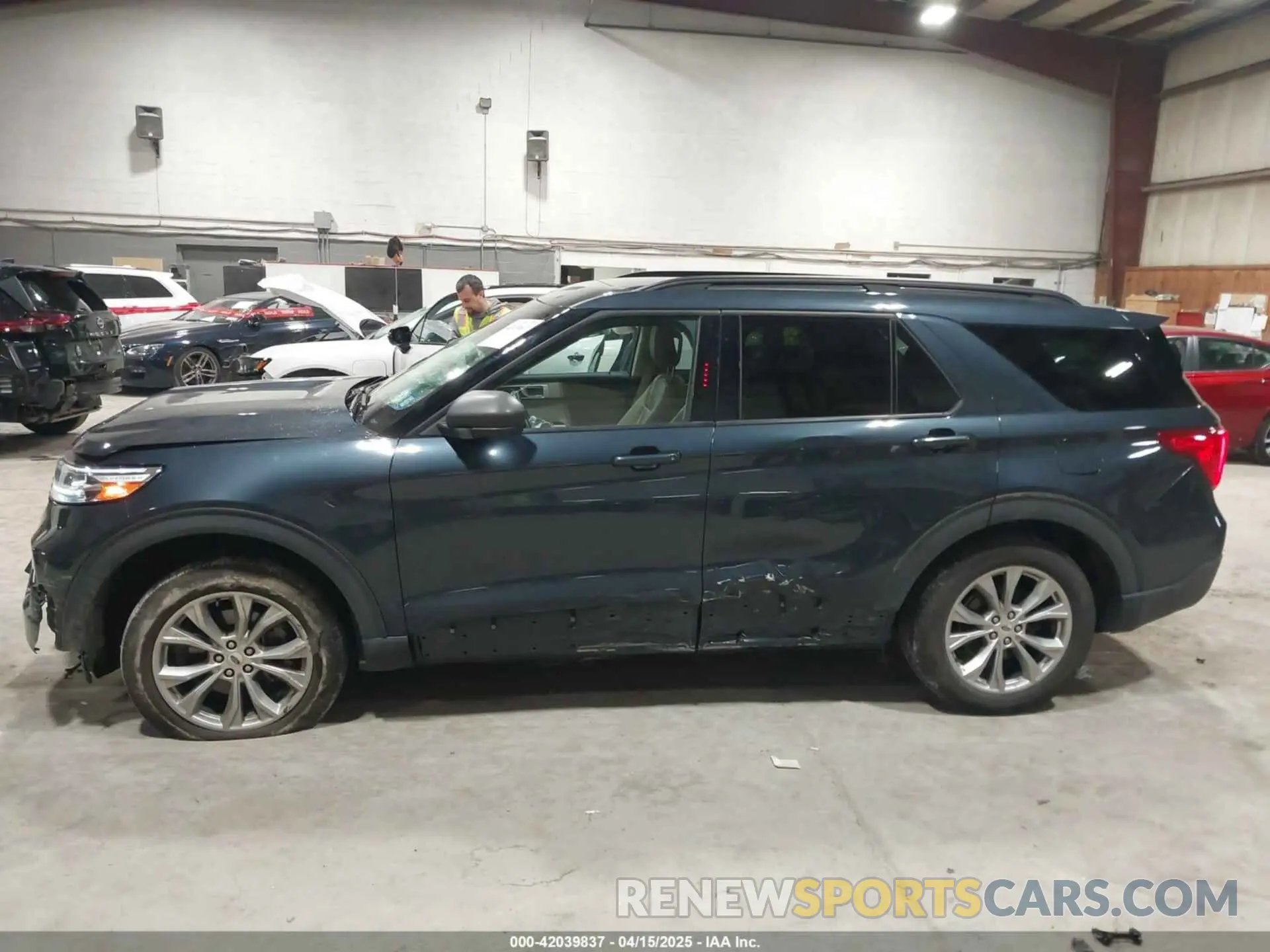 14 fotografías del automóvil dañado 1FMSK8DH7NGA10827 FORD EXPLORER 2022