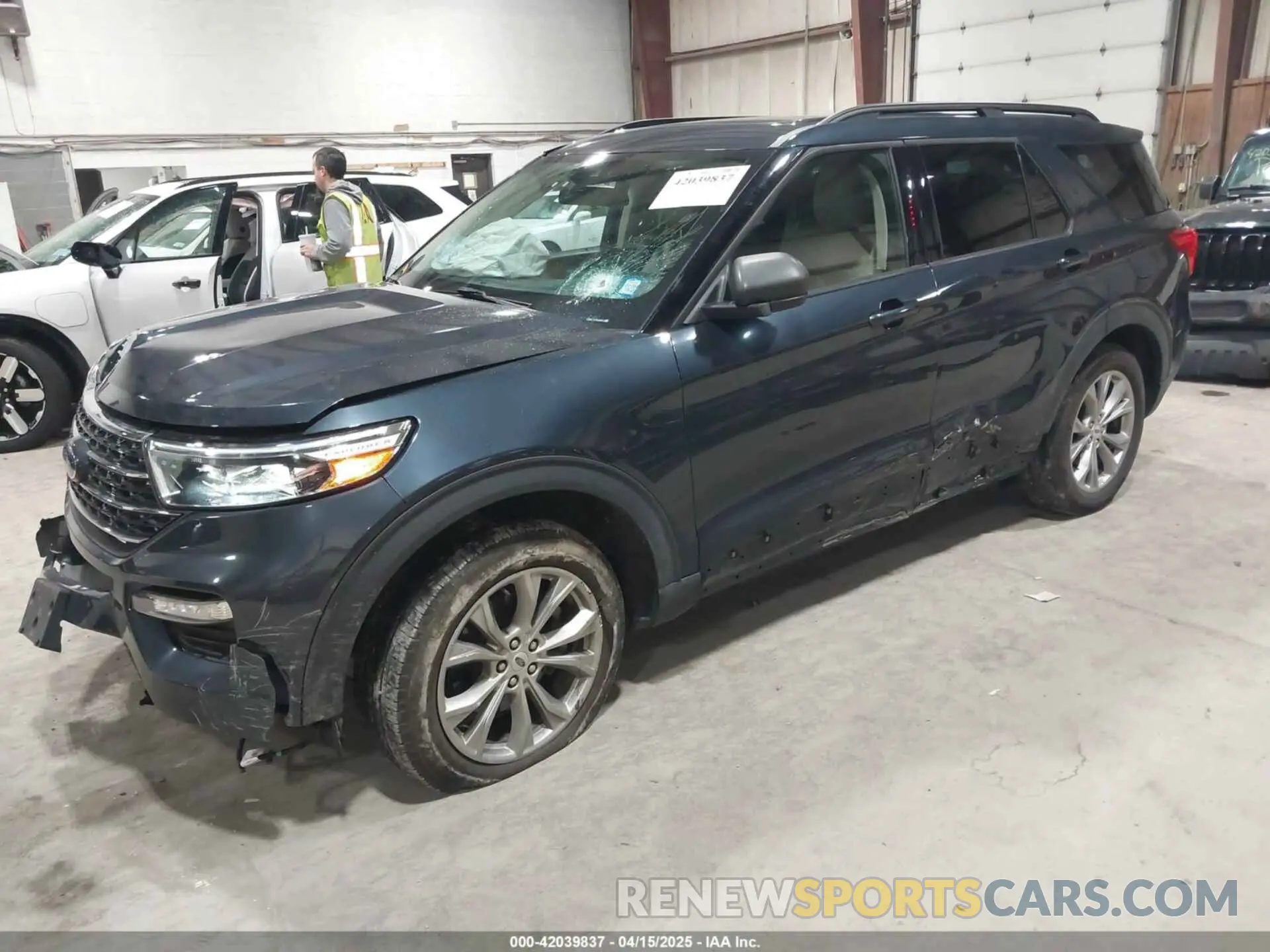 2 fotografías del automóvil dañado 1FMSK8DH7NGA10827 FORD EXPLORER 2022