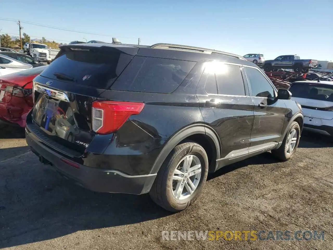 3 fotografías del automóvil dañado 1FMSK8DH7NGA36201 FORD EXPLORER 2022