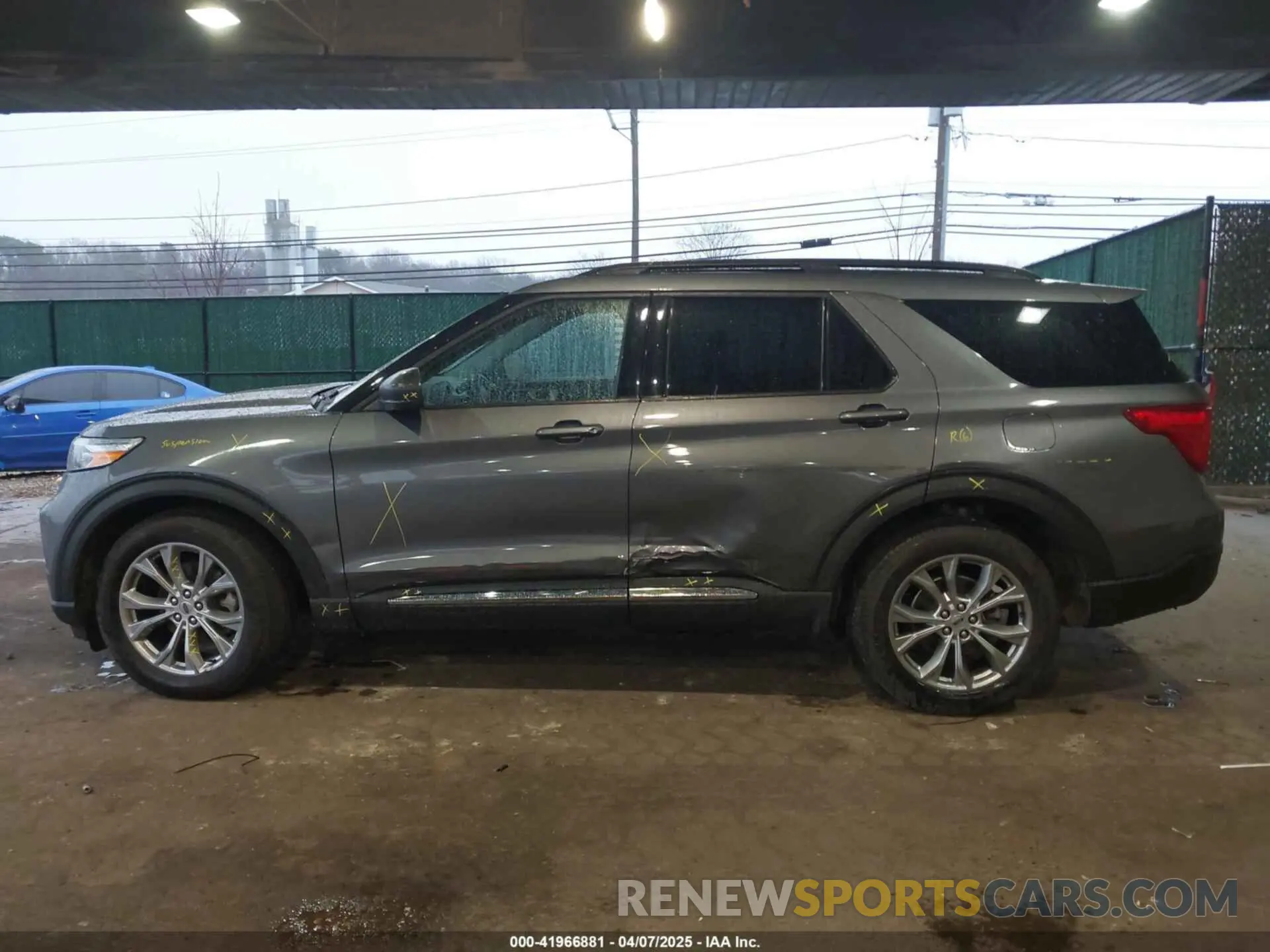 14 fotografías del automóvil dañado 1FMSK8DH8NGB25128 FORD EXPLORER 2022