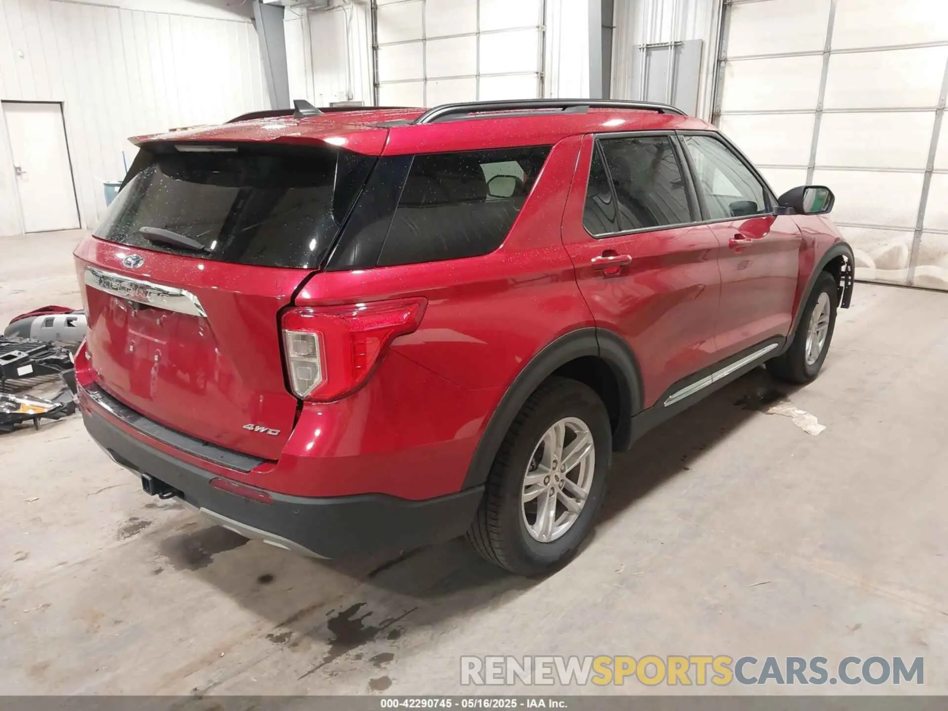 4 fotografías del automóvil dañado 1FMSK8DH8NGB74555 FORD EXPLORER 2022