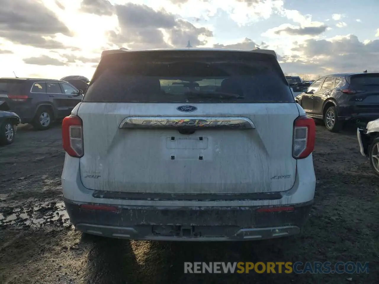6 fotografías del automóvil dañado 1FMSK8DH8NGB93557 FORD EXPLORER 2022