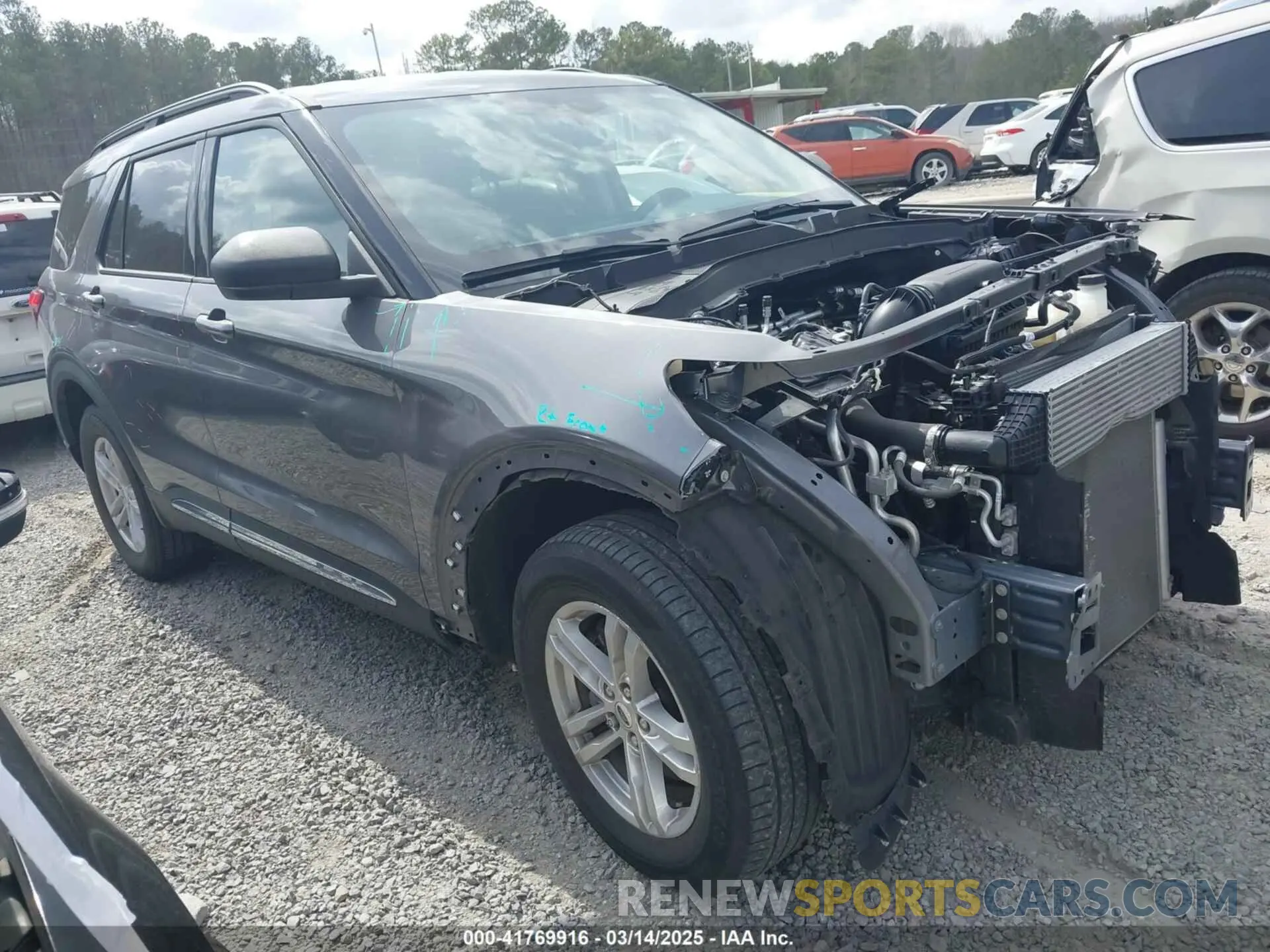1 fotografías del automóvil dañado 1FMSK8DH9NGA23286 FORD EXPLORER 2022