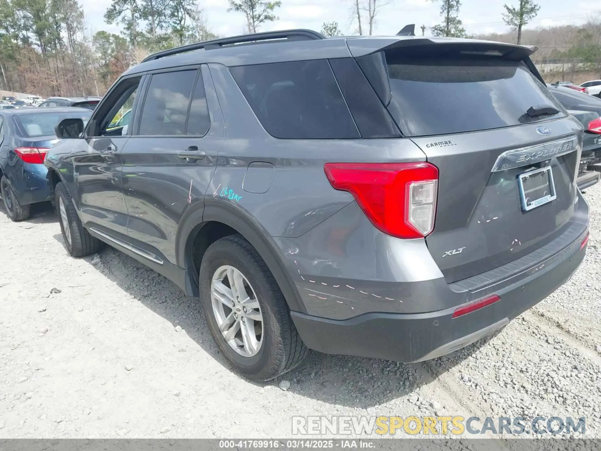 3 fotografías del automóvil dañado 1FMSK8DH9NGA23286 FORD EXPLORER 2022
