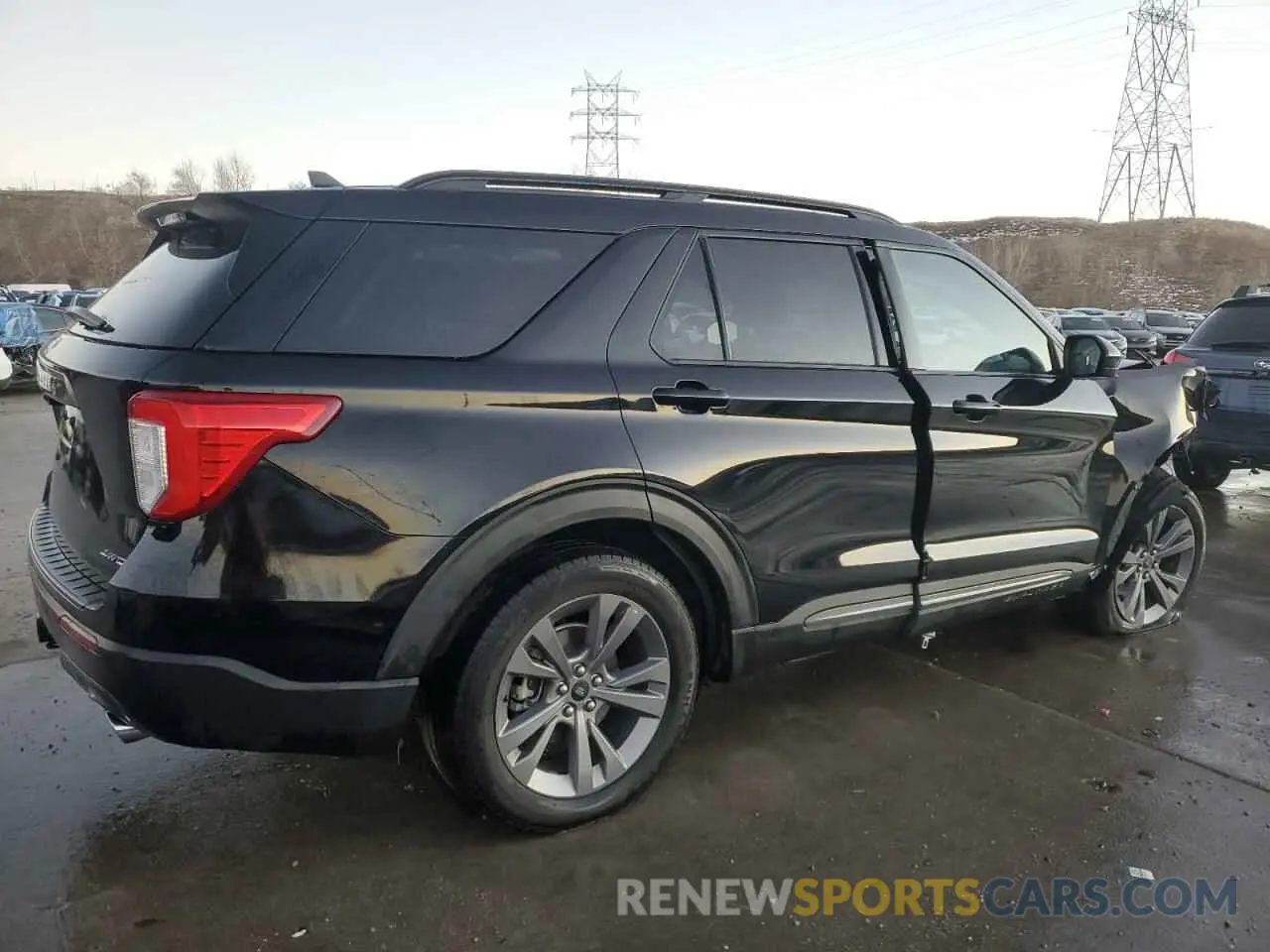3 fotografías del automóvil dañado 1FMSK8DH9NGA83908 FORD EXPLORER 2022