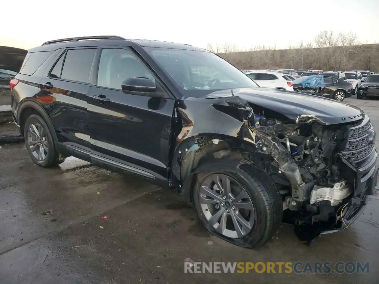 4 fotografías del automóvil dañado 1FMSK8DH9NGA83908 FORD EXPLORER 2022