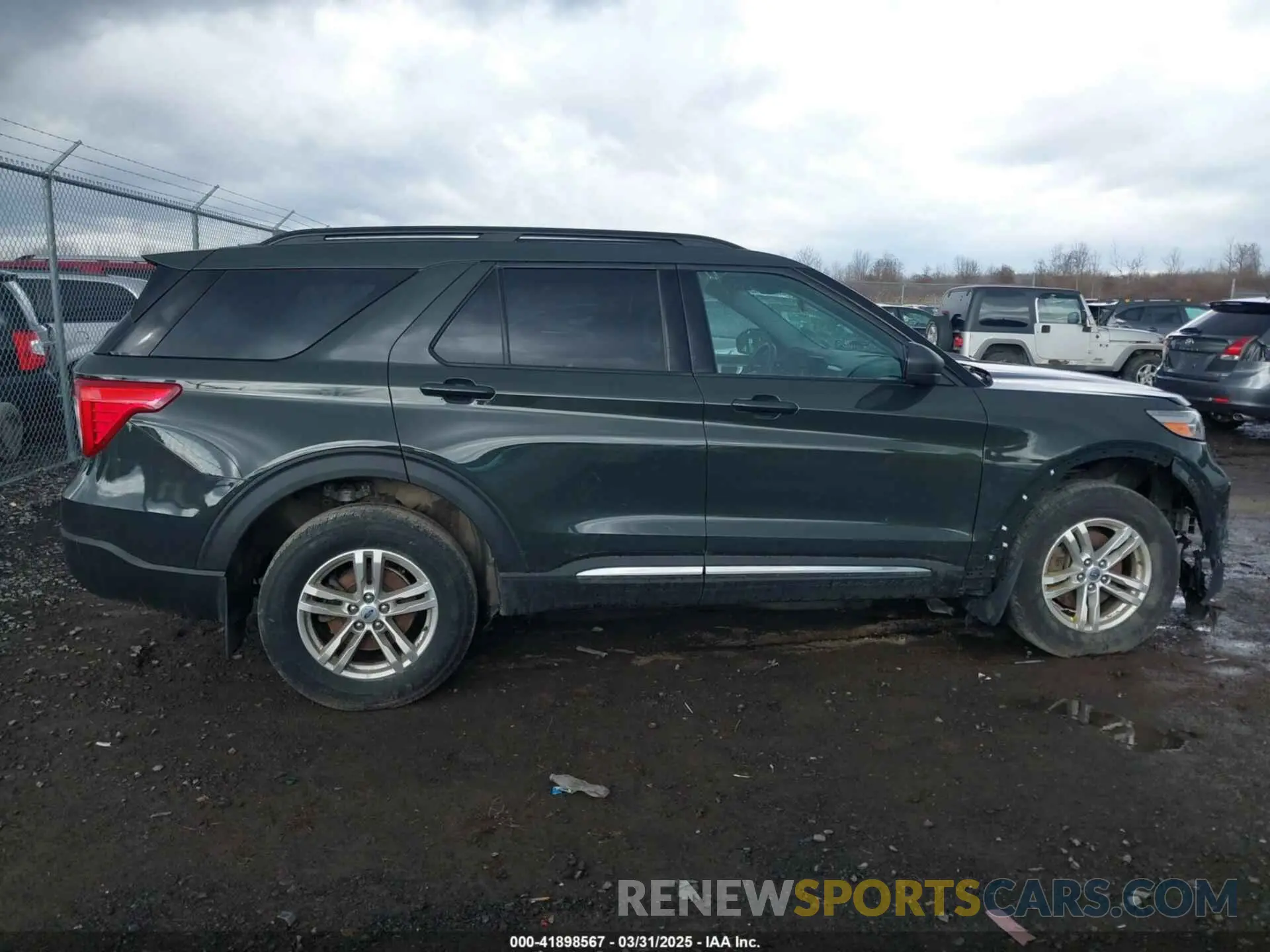 14 fotografías del automóvil dañado 1FMSK8DH9NGB22948 FORD EXPLORER 2022