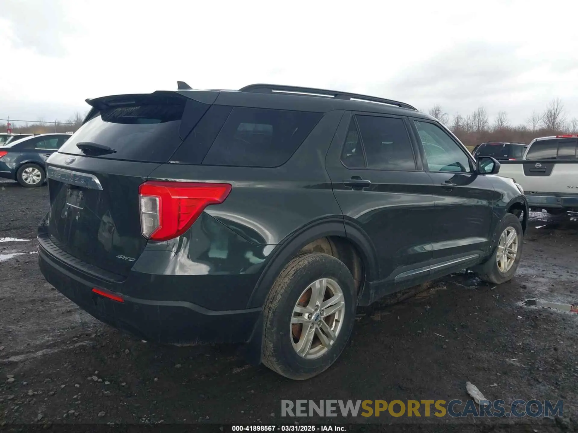 4 fotografías del automóvil dañado 1FMSK8DH9NGB22948 FORD EXPLORER 2022