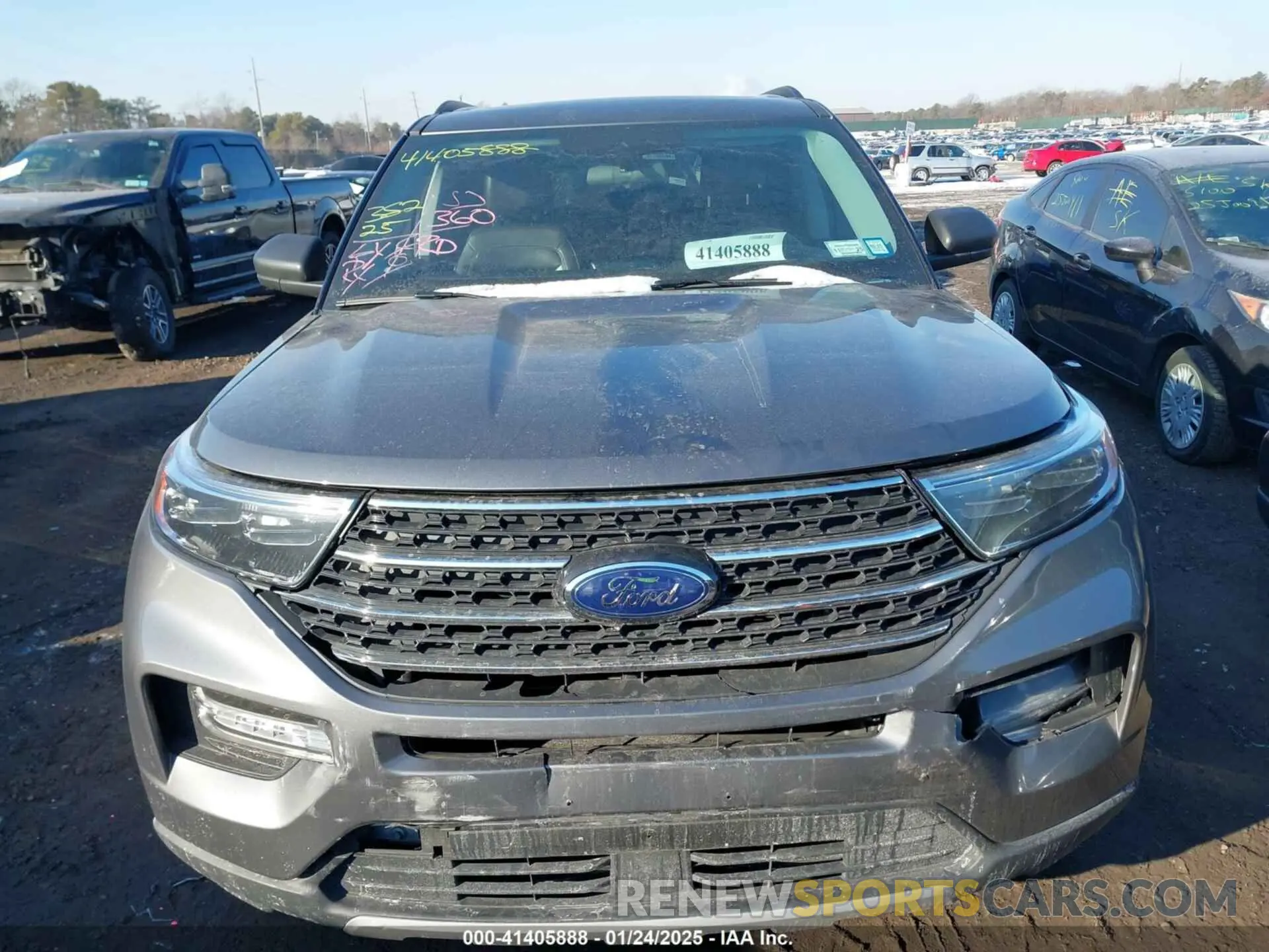 12 fotografías del automóvil dañado 1FMSK8DHXNGA44387 FORD EXPLORER 2022