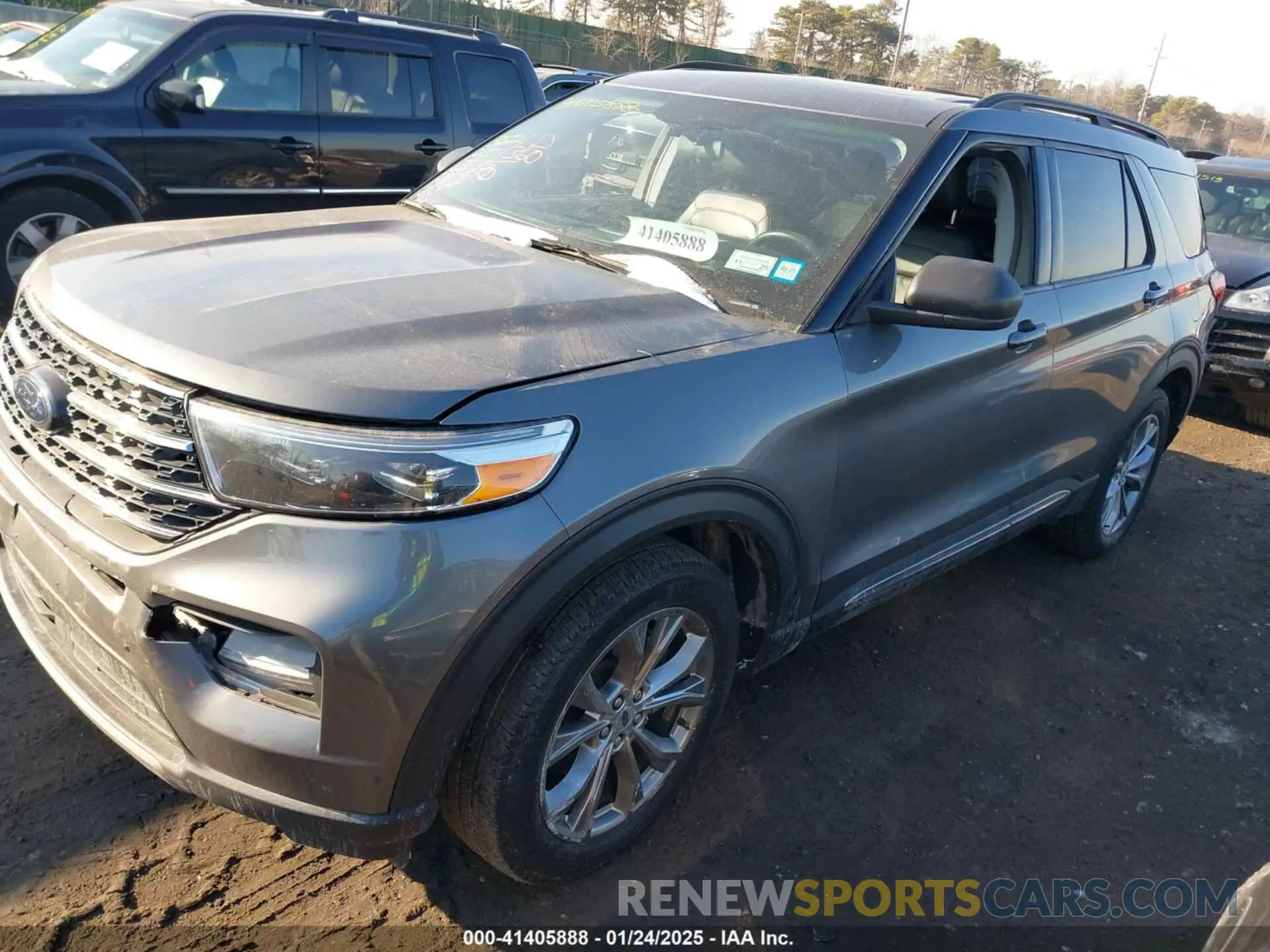 2 fotografías del automóvil dañado 1FMSK8DHXNGA44387 FORD EXPLORER 2022