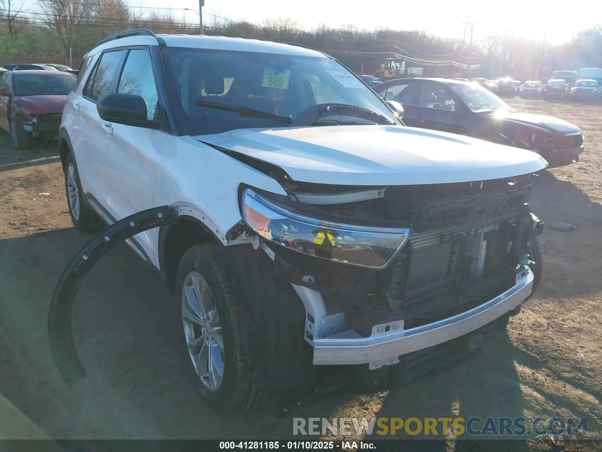 6 fotografías del automóvil dañado 1FMSK8DHXNGC10004 FORD EXPLORER 2022
