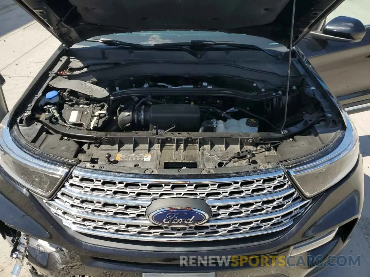 12 fotografías del automóvil dañado 1FMSK8FH2NGA29993 FORD EXPLORER 2022