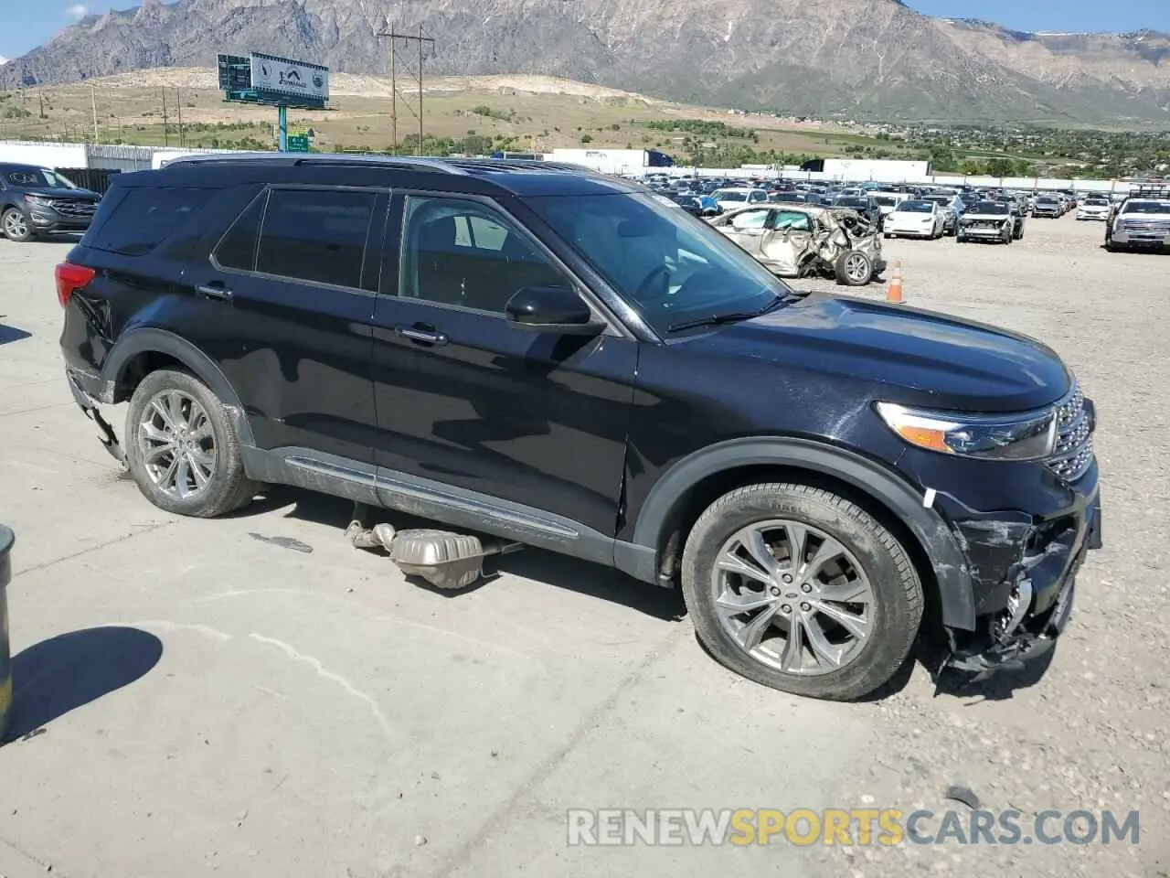4 fotografías del automóvil dañado 1FMSK8FH2NGA29993 FORD EXPLORER 2022