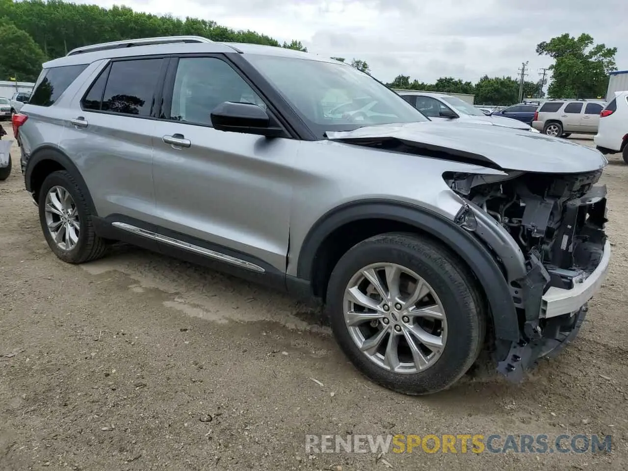 4 fotografías del automóvil dañado 1FMSK8FH2NGB05373 FORD EXPLORER 2022