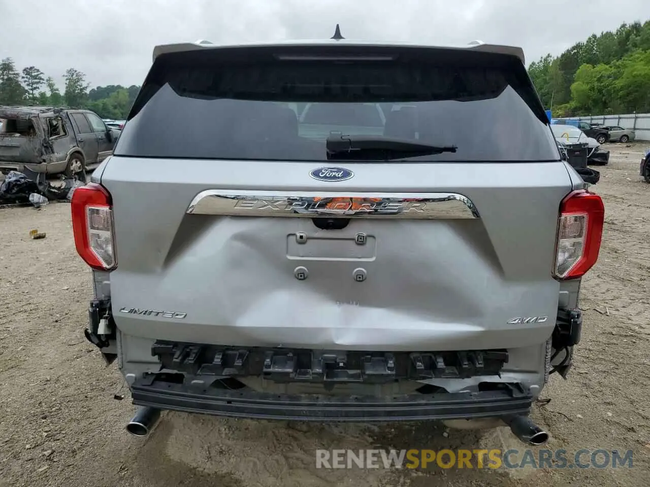 6 fotografías del automóvil dañado 1FMSK8FH2NGB05373 FORD EXPLORER 2022