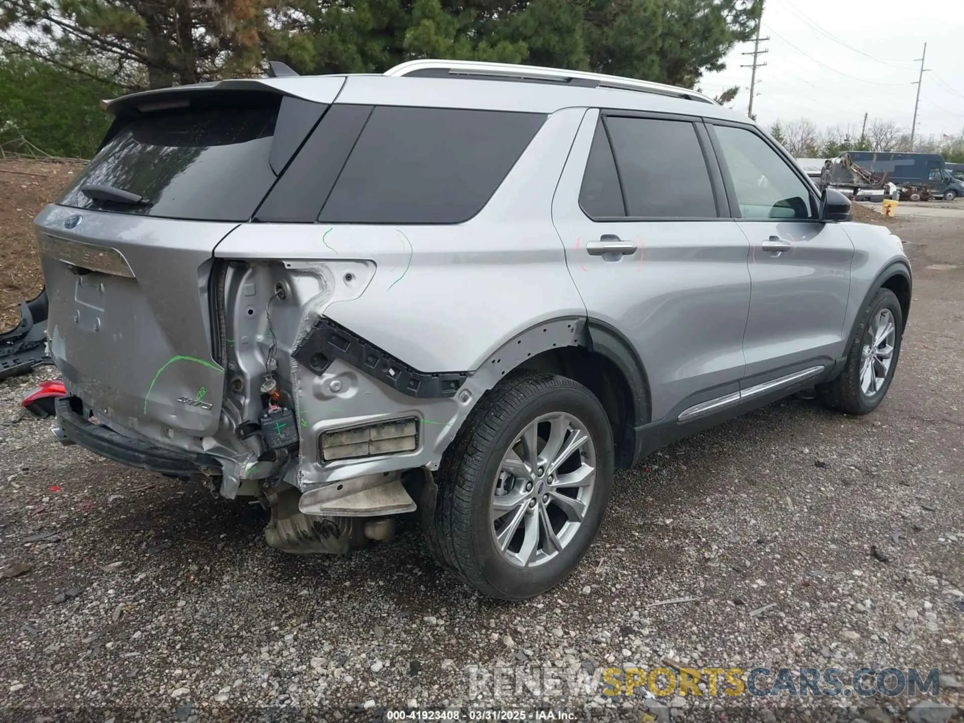 4 fotografías del automóvil dañado 1FMSK8FH2NGB06619 FORD EXPLORER 2022