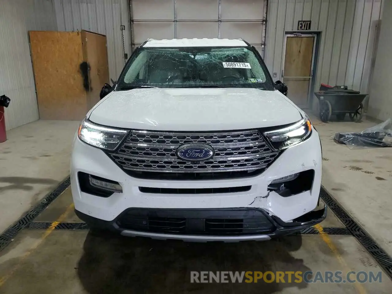5 fotografías del automóvil dañado 1FMSK8FH2NGB27972 FORD EXPLORER 2022