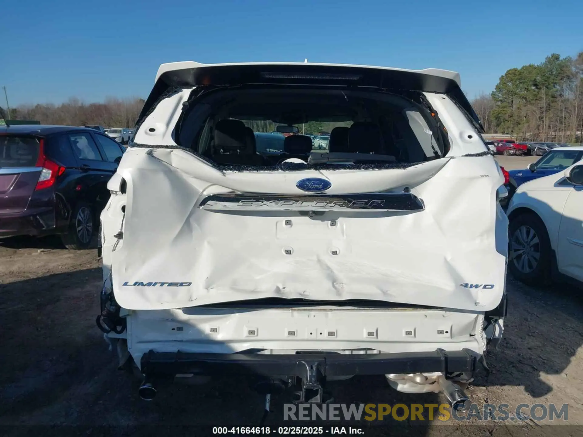 6 fotografías del automóvil dañado 1FMSK8FH2NGB65833 FORD EXPLORER 2022