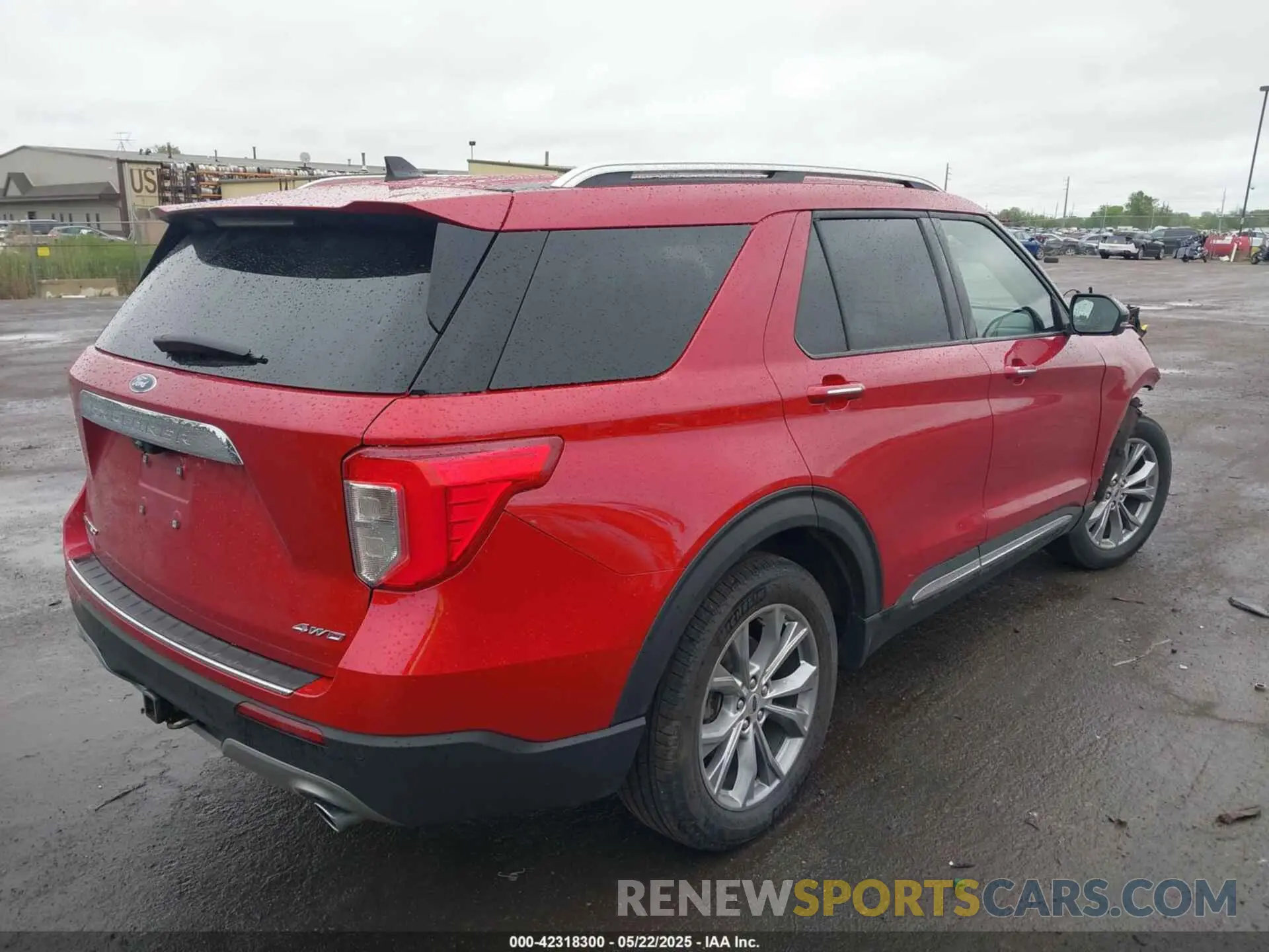 4 fotografías del automóvil dañado 1FMSK8FH4NGB82875 FORD EXPLORER 2022