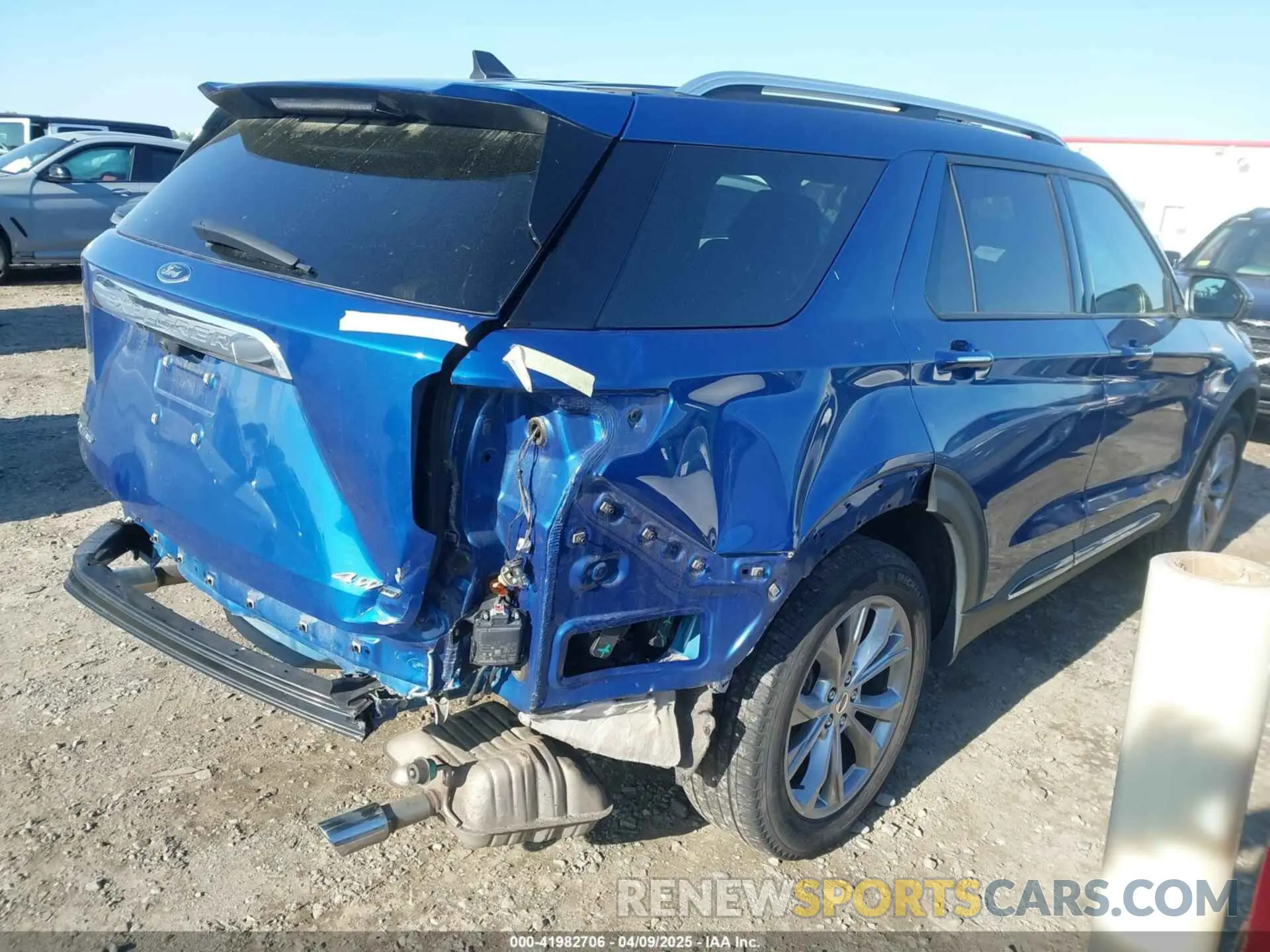 4 fotografías del automóvil dañado 1FMSK8FH6NGA32511 FORD EXPLORER 2022